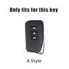 JBH4 Gun Alloy Car Remote Key Case Shell Fob Cover Bag For Lexus NX IS RX ES LS GX LX UX GS 200 260 300 350 RX350 ES300 NX200 NX300