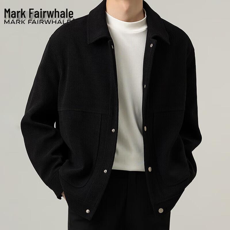 Mark Fairwhale Men's Loose Fit Casual Jacket