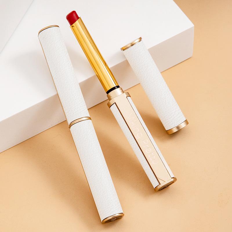 Douyin Long-Lasting Whitening Lipstick - Non-Fading, Transfer-Resistant, Slim Tube for Women & Students