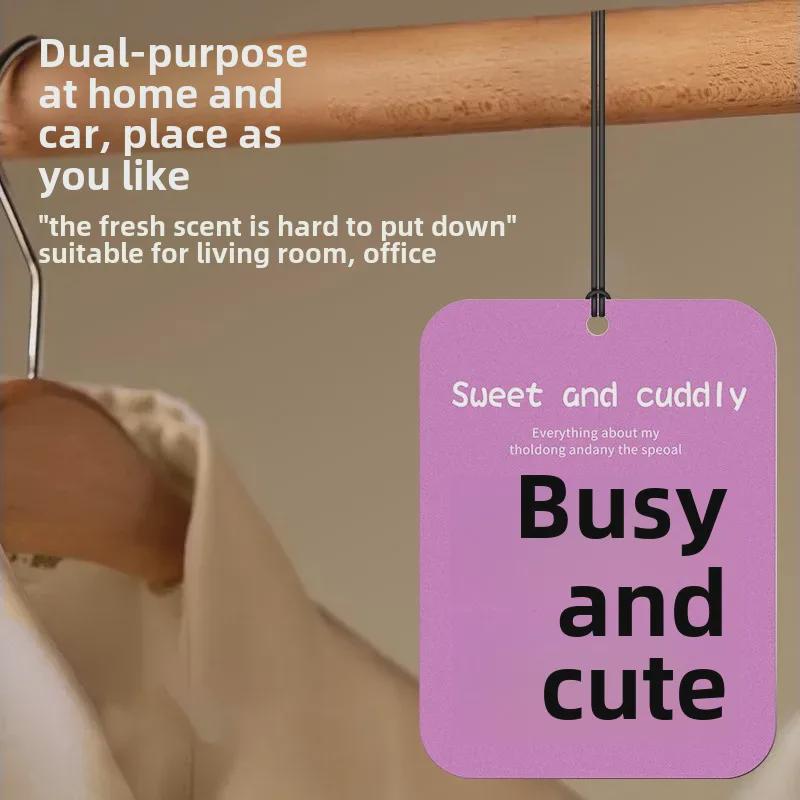 Car and Home Aromatherapy Pendant: Creative Fragrance Diffuser & Deodorizer for Bedroom, Wardrobe, and Bathroom.