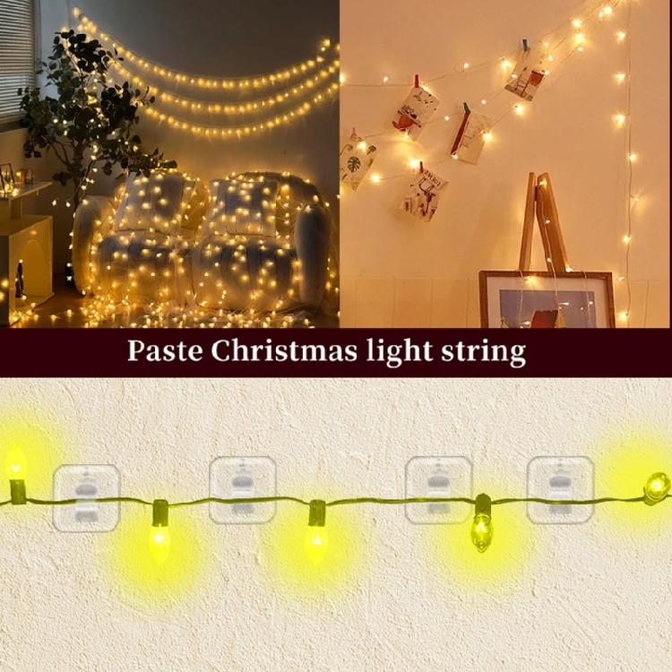 Strong Hold Transparent Wall Mounts Featuring Adhesive Technology Cautious Cable Fixing Hooks Suitable for Light Wire