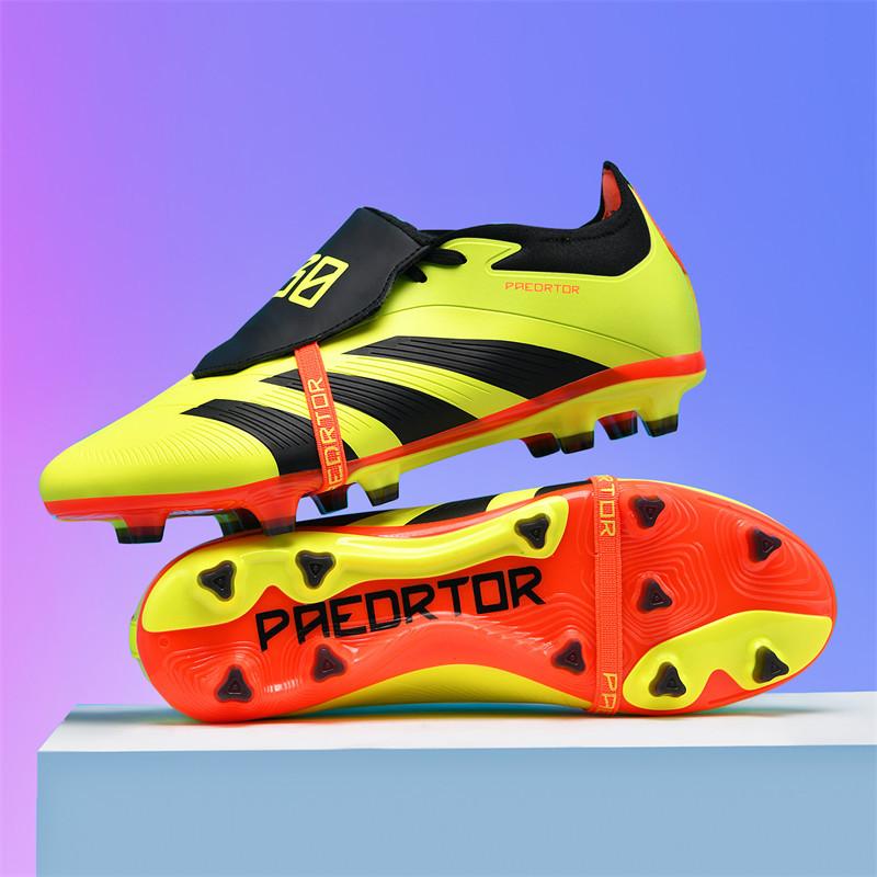 Flip Tongue Series 2025 New Seamless Craft AG Long Nail Football Shoes Youth TF Broken Nail Football Shoes