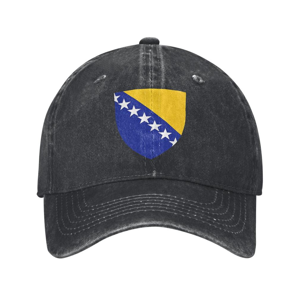 Bosnia and Herzegovina Flag Accessories Baseball Caps Unisex Women Casual  Hats Cap Adjustable Sun Cap