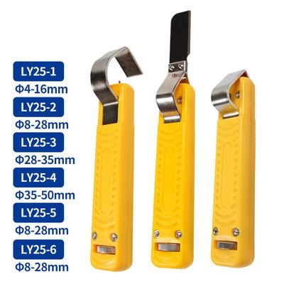 Elektriker-Kabelmesser Verstellbares Abisolierwerkzeug zum Abisolieren von runden PVC-Kabeln Durchmesser 4-50mm LY25-1 LY25-2 LY25-4 LY25-6
