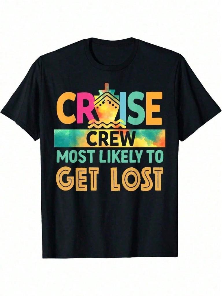 Most Likely To Get Lost Cruise Crew Family Vacation Matching T-Shirt