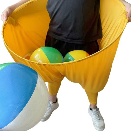 Granny Pants Yard Game Sets Giant Outdoor Games with 4 Bouncy Balls