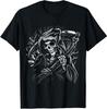 New Limited Grim Reaper Skull Death Scythe Dead Gothic Horror T-Shirt