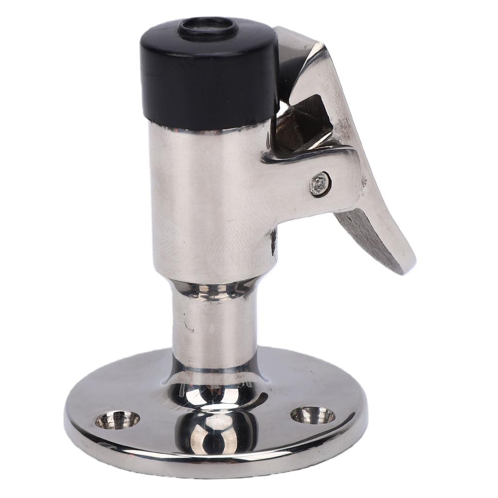 Marine Door Stopper with Hook Wall Mounted Stainless Steel Door Stopper Catch Set for Boats Ships Yachts