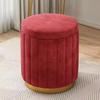 Makeup Stools Light Luxury Round Stools Chairs Bedrooms Sofas Side Stools Dressing Stool Vanity Ottomans Storage Bench