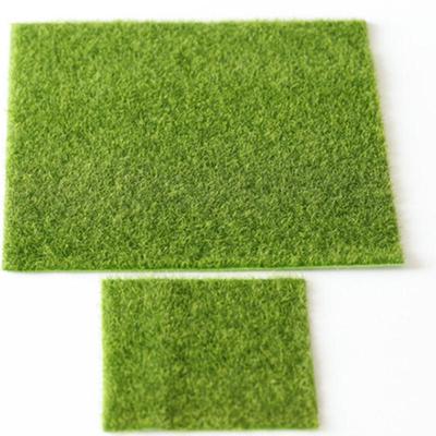 Mini Emulation Lawn Garden Ornament Lichen Craft Pot Fairy Dollhouse Decor Diy