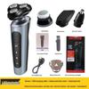 9D Multifunctional USB Rechargeable Electric Shaver & Full Body Hair Removal - Washable Beard Razor