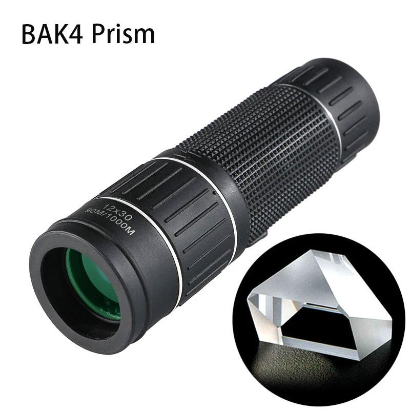 Monocular Pocket Telescope Waterproof For Outdoor Camping Travel
