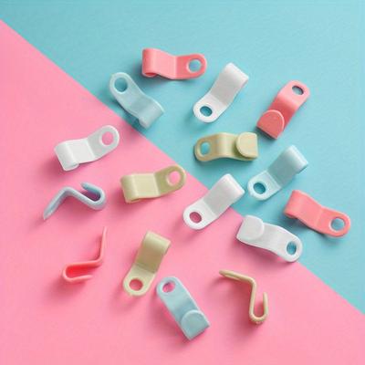 10pcs Clothes Hanger Connection Hook Shop Wardrobe Space Saving Storage Artifact Stackable Hanging Clothes Hanger Stackable Clothes Hook