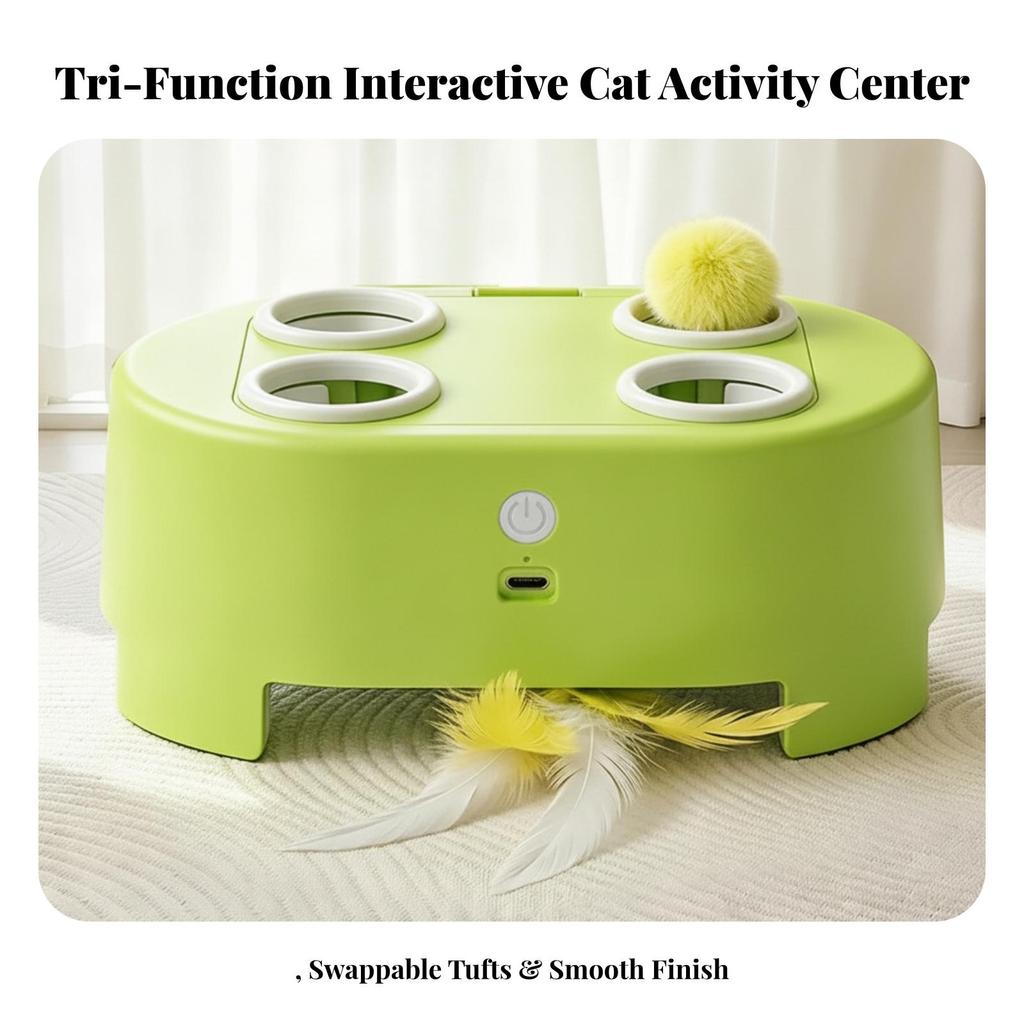 Interactive Cat Toy Motorized Electric Indoor for Kittens