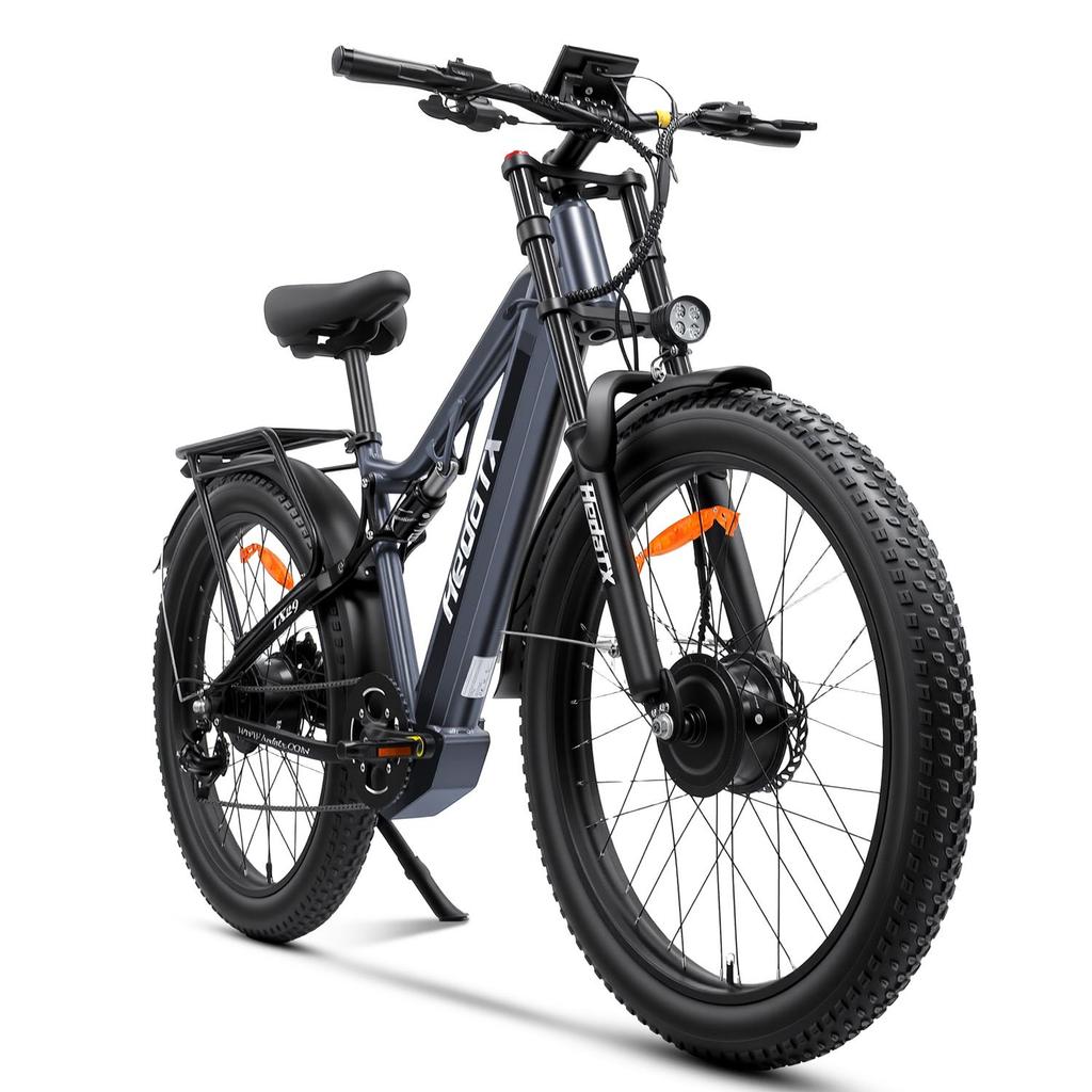 Hedatx Bicicletă Electrică TX29 pentru Adulți Motor de Mare Putere 1000W Baterie 48V 19.2Ah E-Bike All-Terrain de 27.5 Inch pentru Adulți Off-Road Navetă Ciclism Montan