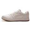 Li Ning Synthetic Leather Low-Top Skate Shoes Men Sneakers White AGCP347-1