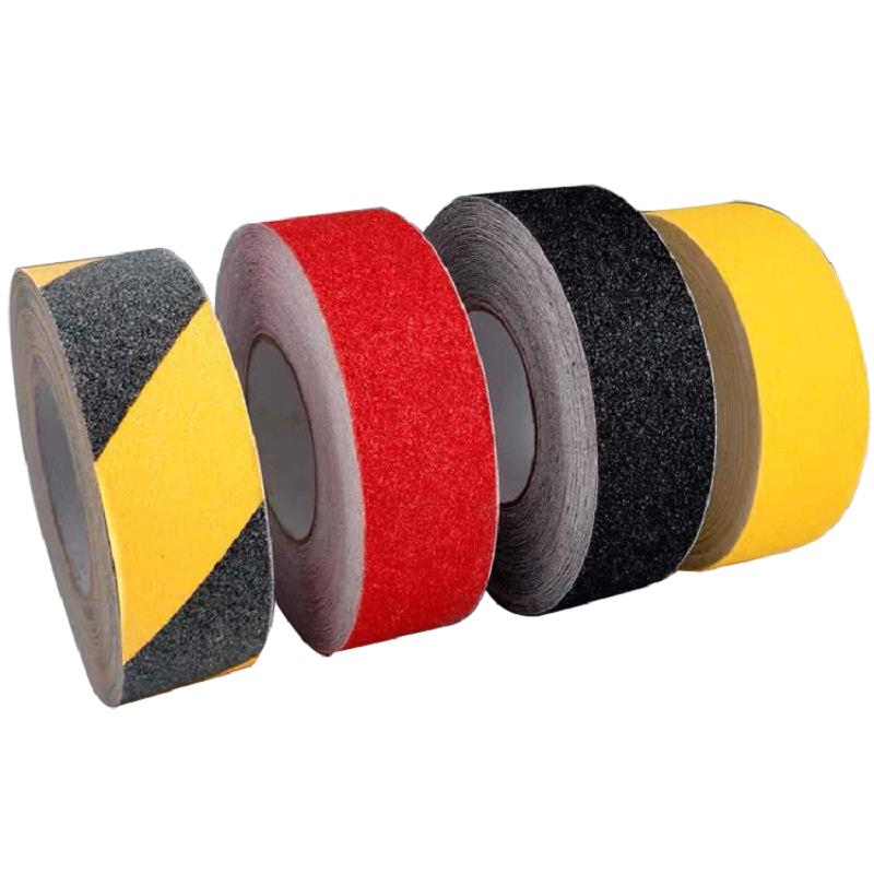 25mm*5m Red Anti Slip Traction Tape Non-Slip Grip Strips Waterproof Non Skid Tread Safety Warning Sticker For Stair Step Scooter