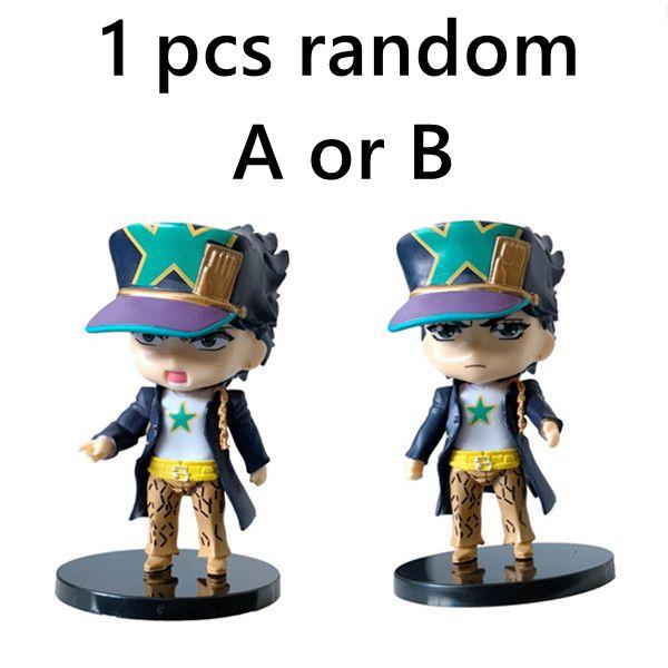 1 Pc Anime JOJO's Bizarre Adventure Golden Wind Action Figures Kujo Jotaro Narancia Ghirga Giorno Giovanna PVC Model Kid Toy