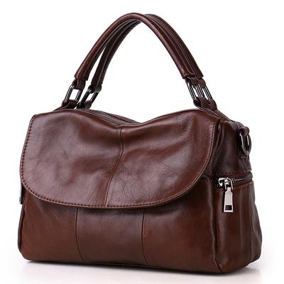 Borsa a mano di design Borse a tracolla di lusso in vera pelle per donna Borse casual Borsa a tracolla grande a tracolla quotidiana solida