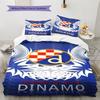 Dinamo Zagreb Pattern Bedding Set Quilt Cover Pillowcase Home Decor Gift (1 * duvet cover + 2 * pillowcase, without core)