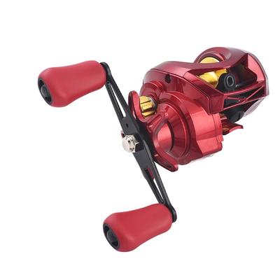 Fishing Equipment Left/Right Baitcasting Fishing Reel 17+1BB 7.2:1 Gear Ratio Baitcasting Reel for Saltwater