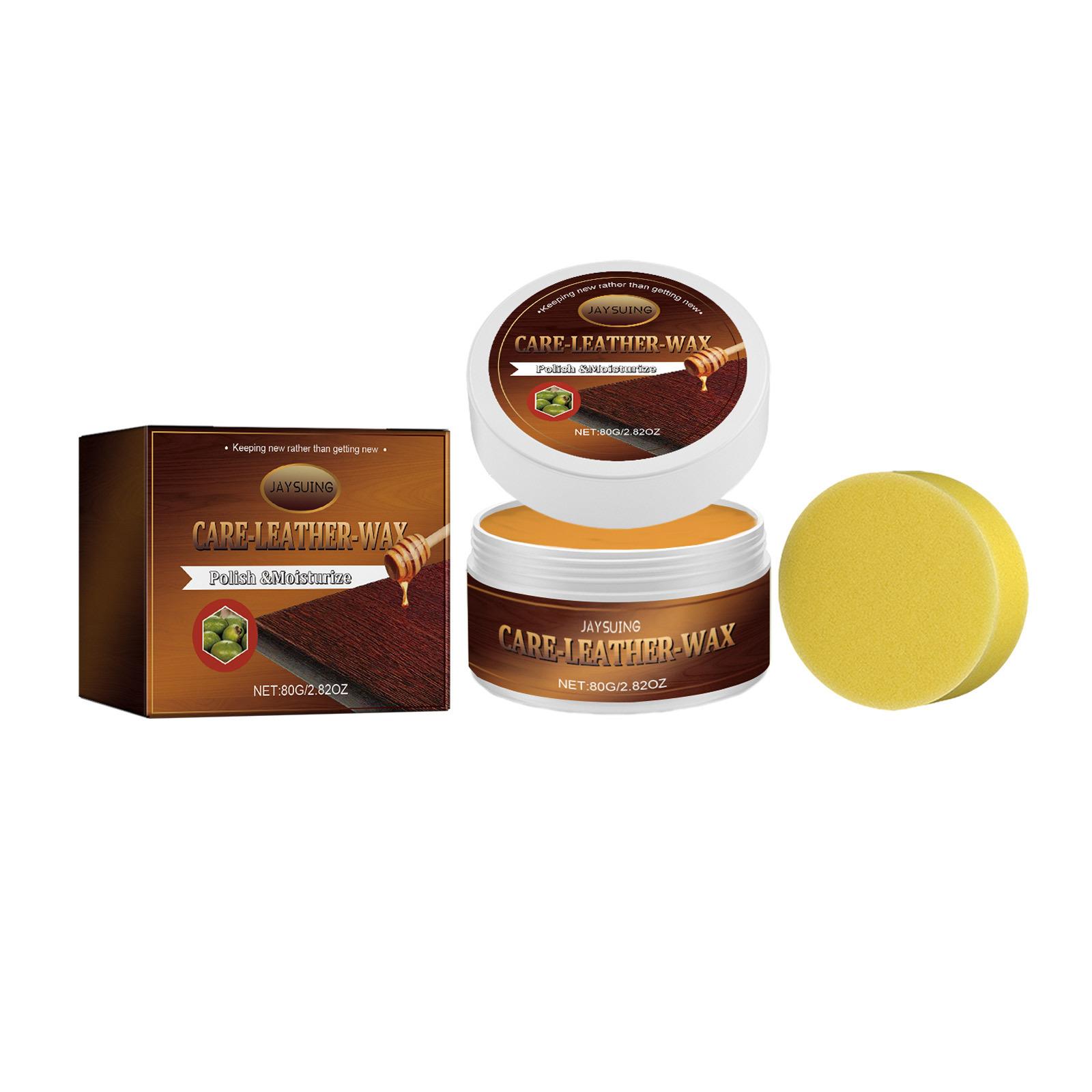 

Крем для ремонта кожи, очиститель кожи, смягчающий бальзам, блеск для кожи, сумки, обувь, седла, перчатки, автомобильные сиденья и водонепроницаемый 80g and sponge