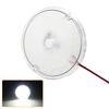 60 LED Round Truck Interior Light High Brightness Transparent Switch RV Camper Cargo Ceiling Light 12-85V Car Trunk Lamp