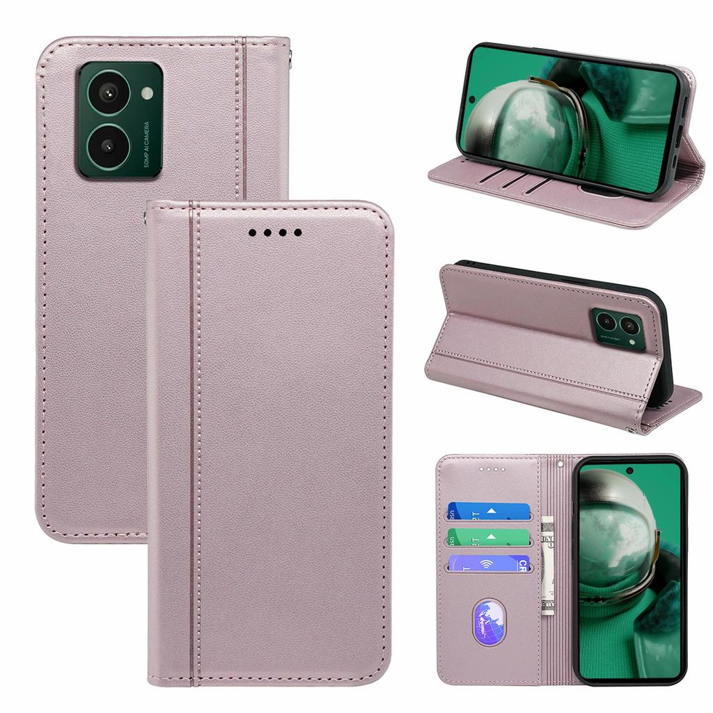 HX01 Pro HMD Pulse Pro Peněženkové pouzdro Magnetické zavírání PU Kůže Kryt na telefon