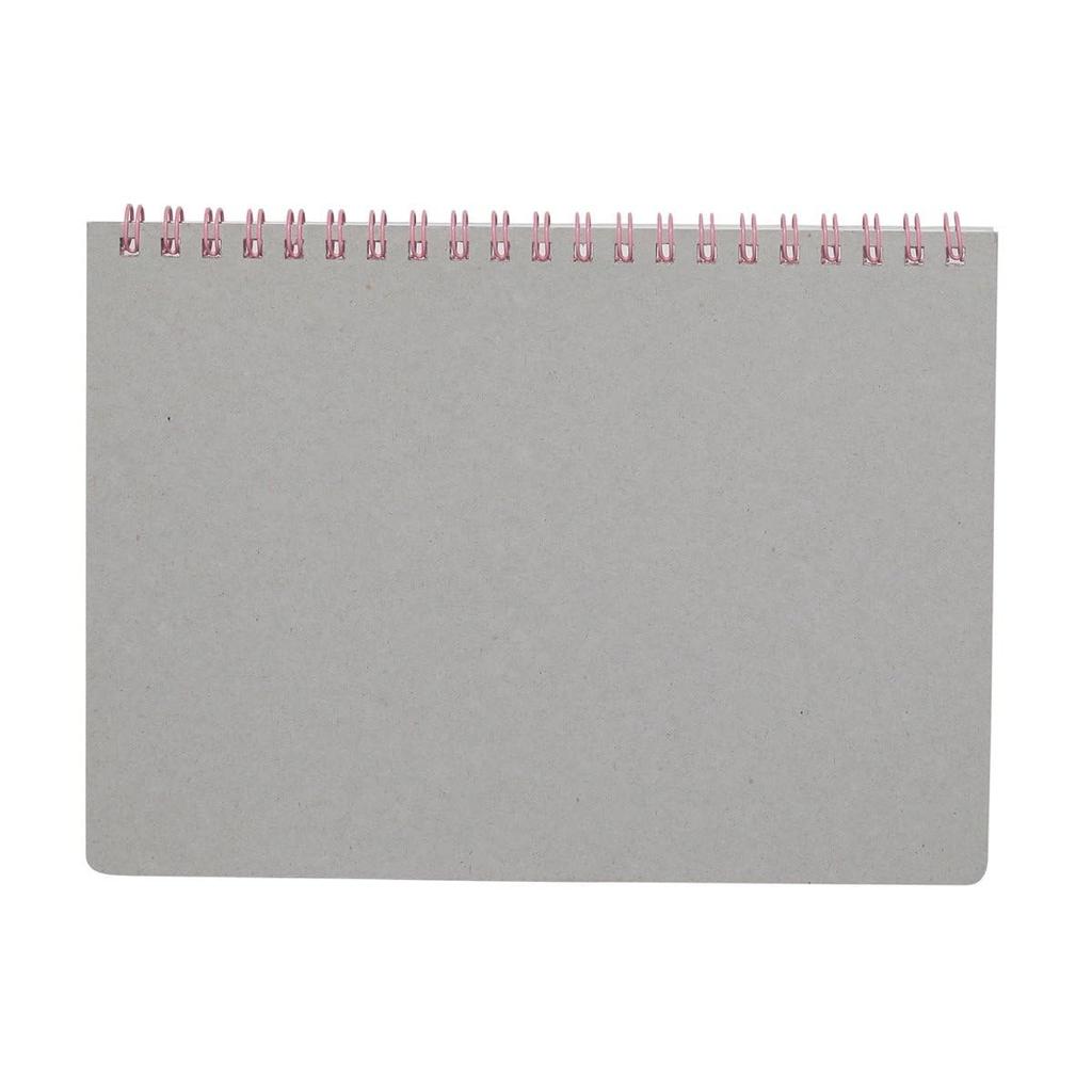 2026 Miesięczny B6 Od stycznia Notes Yoshiki Letni Planner, Blok, Wariant, 2026, Kalendarz, Mały, Okamura, Fala, Znaczniki, 26WDR-NB5-OBL