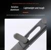 Verstellbarer tragbarer magnetischer Laptop- und Tablet-Ständer (Aluminiumlegierung)