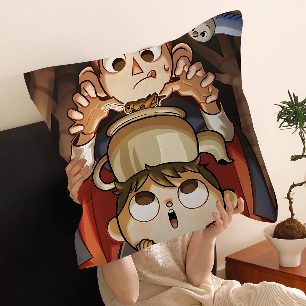 Anime O-Over The G-Garden W-Wall Cushion Cover Inches Farmhouse Decor Home Throw Pillow Covers For Couch Decorations
