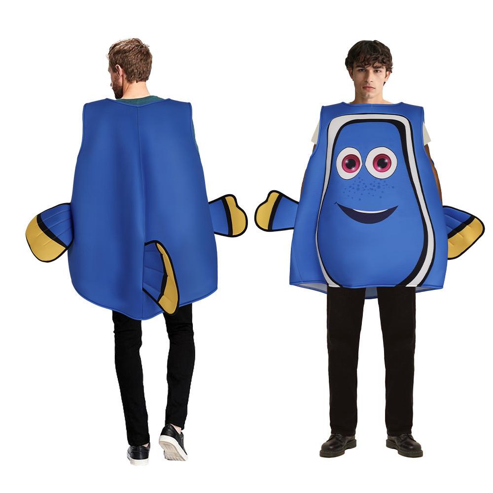 Nemo Dory Cosplay Costume With Polyester Fabric For Halloween Stage Performance