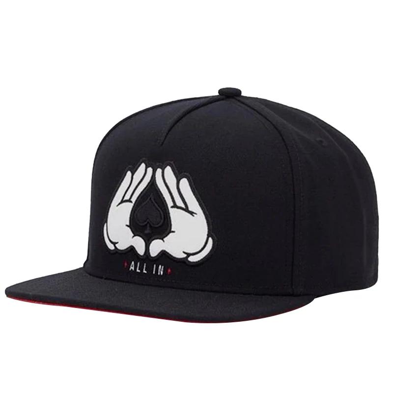 

Brooklyn Black Cotton Hip Hop Snapback Hat for Men Women Adult Outdoor Casual Sun Baseball Cap чёрный