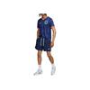 Nike Embroidered Logo Print Straight Fit Short Sleeve Soccer Shirt Men Tops Dark-Blue FJ1260-492