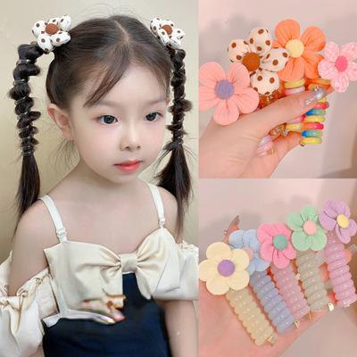 Design Ponytail Elastic Hair Bands Rubber Hair Ties Bundle Scrunchies Telephone Wire Hair Accessories Women Headband