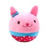 Puppy Cartoon Animals Bear Rabbit Plush Doll Cat Dog Biting Vocal Toy Pet Supply