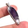 Natural Cacoxenite Gemstone 925 Solid Sterling Silver Jewelry Pendant 1.8'' n3N95