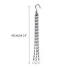 Imitation RattansHanging Basket Flower Pot Chain with 3 Hooks Basin Hydroponic Plant Grows Basin Home Garden Decor Tools