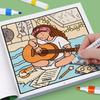 Kids Cozy Friends Coloring Book Early Education Art Painting Drawing Book For Toddlers Preschool Learning Gift
