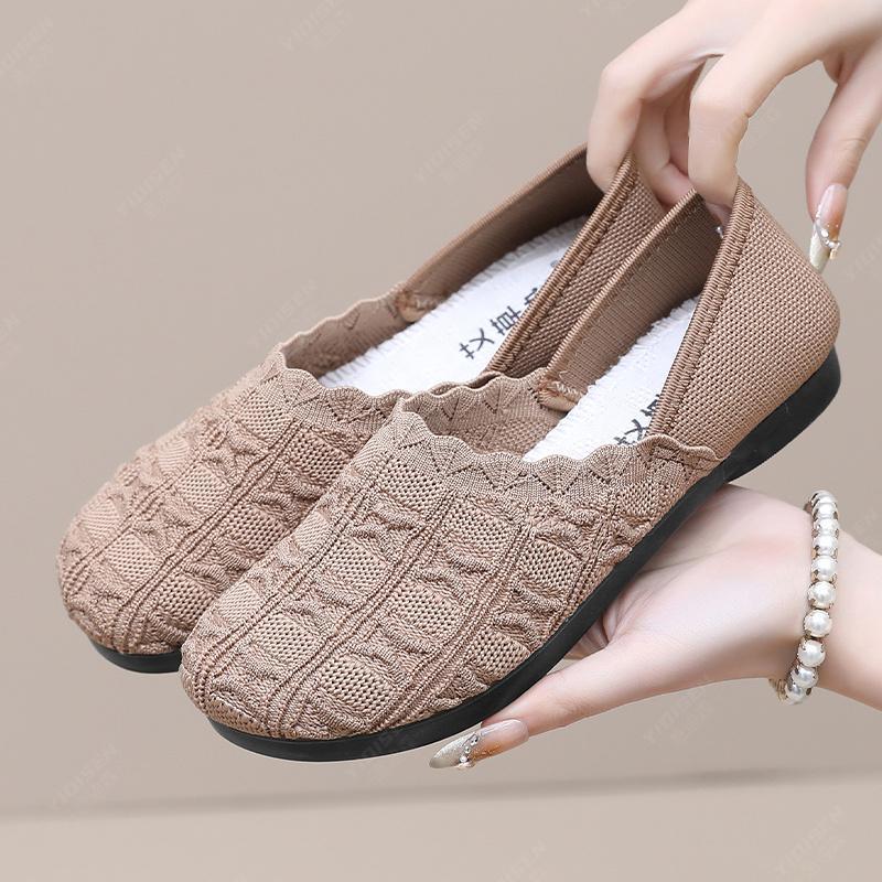 Fashion Women's Shoes Summer 2026 Korean-style Women's Breathable Mesh Shoes with Soft Soles and Soft Uppers, Suitable for Mothers.