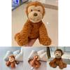 Peluche Jellycat Fuddlewuddle Monkey con morbido pelo corto, ideale come regalo per adolescenti.