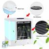 7 Colors LED Light Desktop Air Cooling Fan New Portable Air Conditioner Mini USB Air Cooler Humidifier Purifier