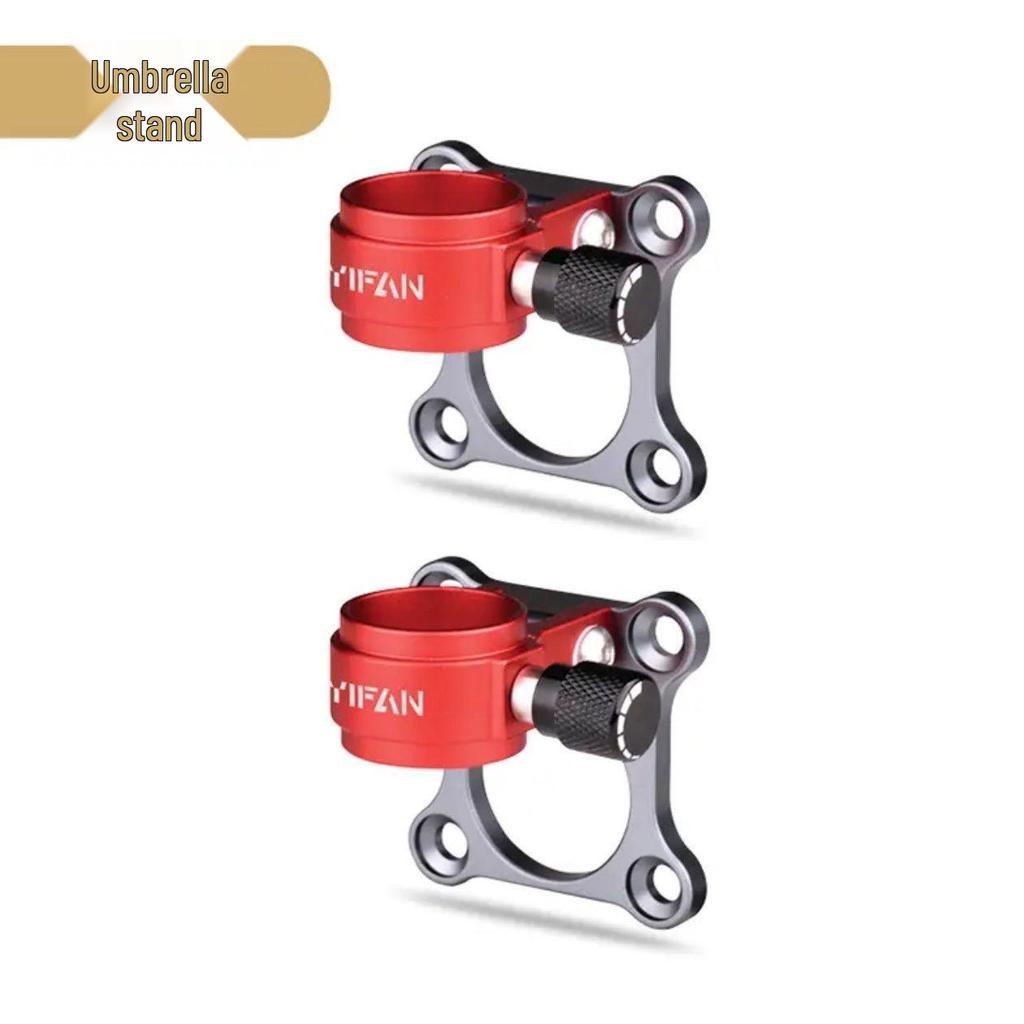 3-Piece Fishing Accessories Set: Aluminum Rod Pod Holder, Umbrella Holder, Fish Keeper, Bait Holder.