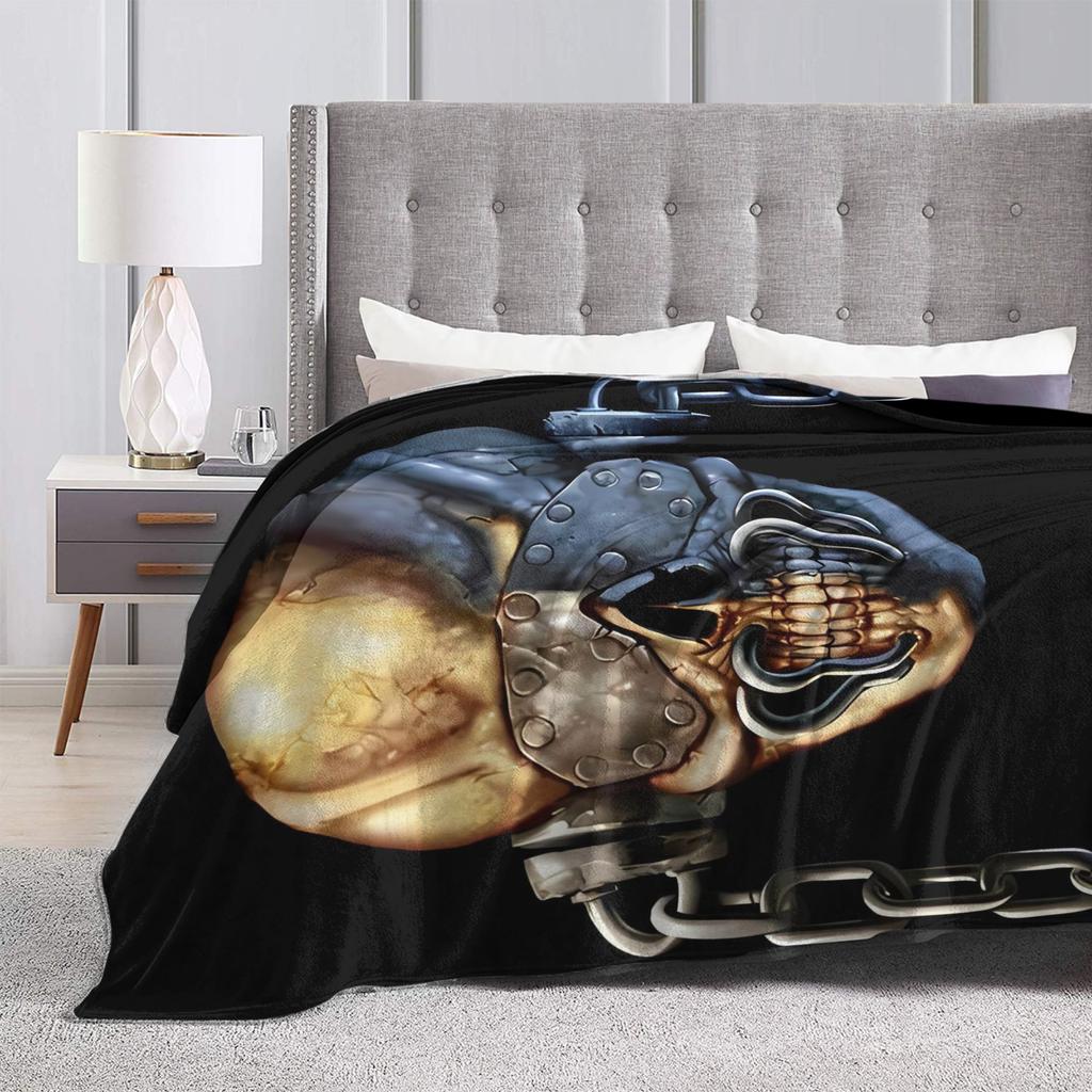 Megadeths Band Art Plush Blanket Kids  Flannel Throw Blanket For Couch Chair Soft Custom Quality Bedspread Birthday Present