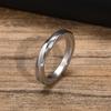 Stylish Statement Mobius Rings for Men, Waterproof Stainless Steel Solid Metal Finger Bands, Love Forever Promise Gifts Jewelry