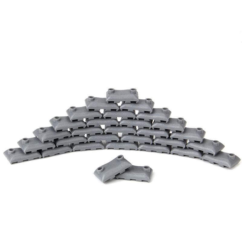 Building Block Doll Military Accessories Sandbag Doll Assembling Boy Educational Toy