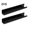 2Pcs Magnetic Bookshelf Whiteboard Reusable Metal Display Stand with Strong Magnetism Floating Book Holder