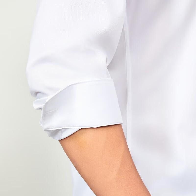 Goldlion Men's Easy-Care Silk Blend Casual Long-Sleeve Shirt