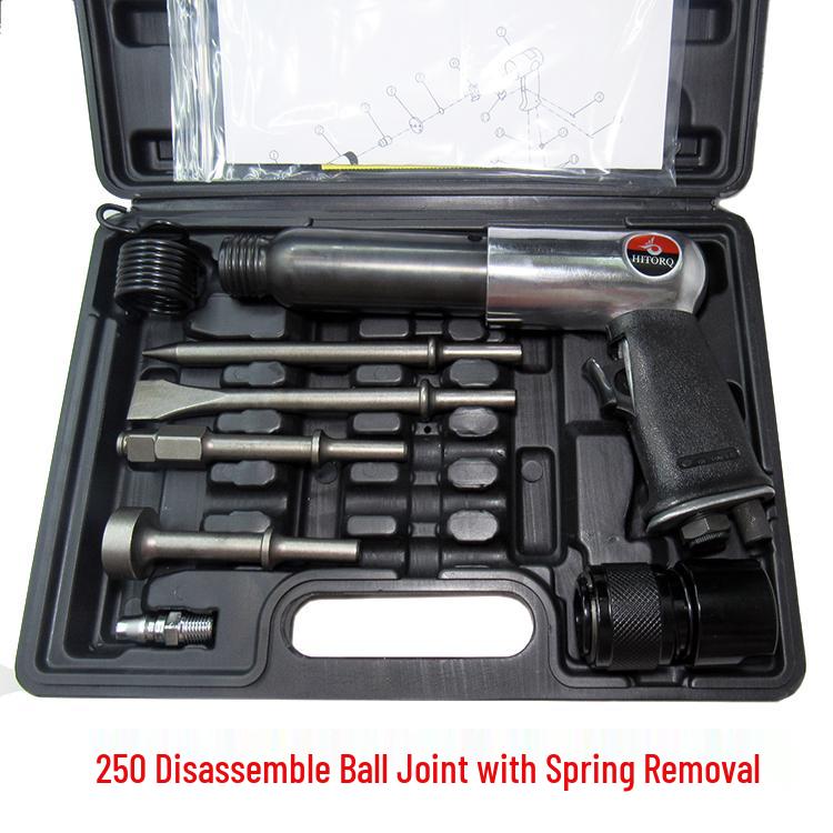 Hailiqi Pneumatic Chisel & Hammer Tool Set - Impact Hammer, Scraper, Pick Options (150, 190, 250)