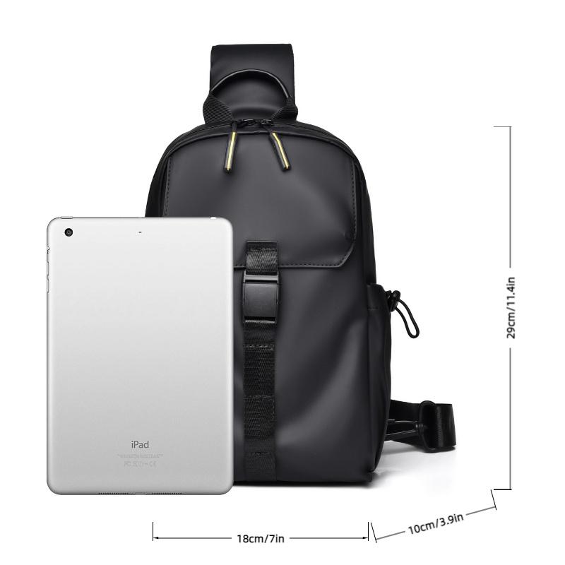 Men'S Multifunctional Crossbody Bag, Oxford Fabric, Men'S Shoulder Bag, Casual Handbag, Sports Chest Bag,Daily Commuting Bag,Etc